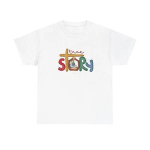 Jesus T-Shirt Christian Shirt Religious Bible God You Came Down Christ Nativity - Picture 1 of 25