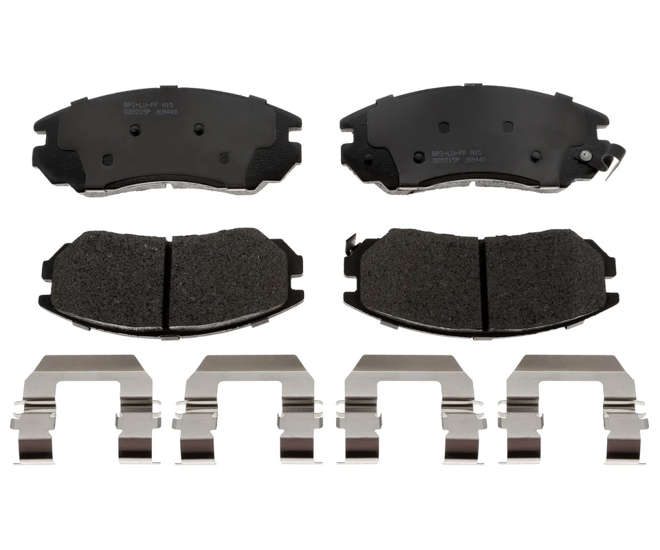 Комплект передних дисковых тормозных колодок Mechanics Choice для Hyundai Tiburon 2004-2006 годов выпуска - Изображение 1 из 1