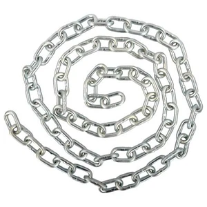 JUEGO SWING STUFF INC 3/16" CADENA DE ZINC SIN RECUBRIMIENTO VENDIDO POR PIE 0265 - Imagen 1 de 1