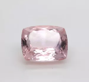 Beautiful Pink Morganite Cushion Shape 12x10 mm, 5.93 Cts, VVS Quality - Picture 1 of 5