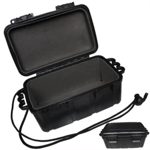MFH Kunststoff Kiste Aufbewahrung Camping Outdoor Survival Box schwarz - Bild 1 von 5