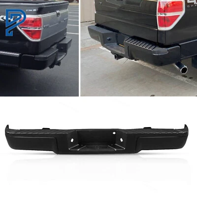 Complete Rear Steel Bumper Assembly Fit For Ford F150 Truck 2009-2014 Primered - Image 1 of 4