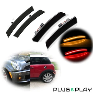 4PCS LED Front Rear Bumper Side Marker Lights For 02-08 Mini Cooper R50 R52 R53 - Picture 1 of 12
