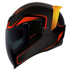 Icon Motorsports Airflite Motorcycle Full Face Helmet Crosslink Red