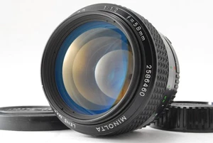 [Exc+5 w/ Caps] Minolta MC Rokkor PG 58mm F1.2 Prime MF Hawk Eye Lens MD JAPAN - Picture 1 of 24