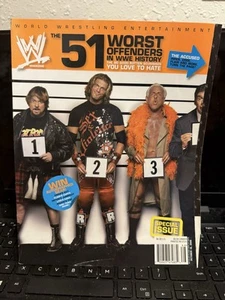 WWE Magazine The 51 Worst Offenders in WWE History October 2006 With Poster - Picture 1 of 4