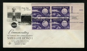 1960 FDC sc 173 Satellite Echo 1 Communications First Day Cover Washington, D.C. - Picture 1 of 2