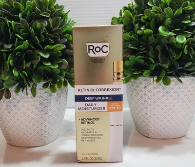ROC Retinol Correxion Deep Wrinkle Daily Moisturizer SPF30 ~ EXP 01/28 ~ 1 fl oz - Image 1 of 2
