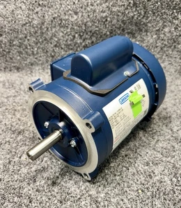 Leeson 102864.00 Electric Motor 1/2 HP 3450 Rpm 1PH 115/208-230V 56C C4C34FC12B - Picture 1 of 6