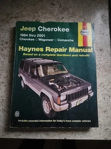 Jeep Cherokee, Wagoneer, Comanche Repair Manual 1984-2001 - Picture 1 of 4