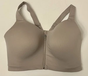 Soma Impact Sport Bra 38DD Extra Support Gray Tan Awesome Condition - Picture 1 of 3