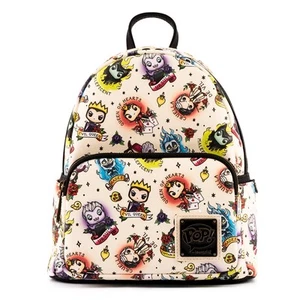 Mochila de moda para mujer Loungefly POP de villanos de Disney con estampado completo - Imagen 1 de 5