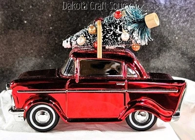 Bath & Body Works Red Classic Car Christmas Wallflower Plug In Unit. NEW. - Image 1 of 3