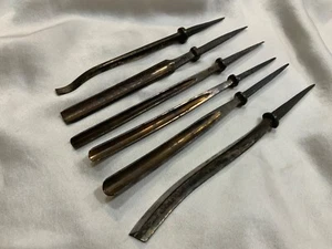 Rare Antique Ward & Payne Carving Chisels Set – England - Picture 1 of 11