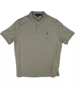 Polo RALPH LAUREN da uomo in cotone morbido vestibilità classica taglia L NUOVA $85 - Foto 1 di 5