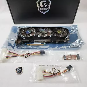 Gigabyte AMD Radeon R9 280X (GV-R928XOC-3GD) 3GB GDDR5 SDRAM PCI Express 3.0 x16 - Picture 1 of 7