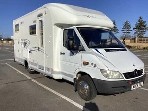Frankia T7300GD Mercedes Sprinter 416 auto motorhome with large garage *REDUCED* - Picture 1 of 24