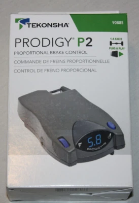 Tekonsha Prodigy P2 Electric Brake Controller Module Trailer Towing Kit 90885 - Изображение 1 из 4