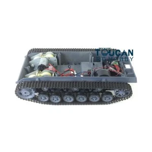 Henglong 1/16 German Panzer III L RC Tank 3848 Chassis W/ Plastic Tracks Wheels - Bild 1 von 2