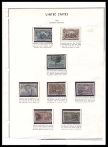 US #230-240 —F-VF Used - Picture 1 of 2