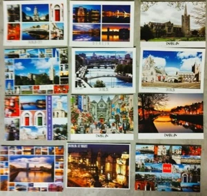 unused postcards lot, Dublin Ireland, set of 12 (no 2) - Picture 1 of 6