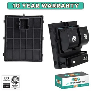 FRONT RIGHT ELECTRIC WINDOW SWITCH BUTTON FOR VAUXHALL COMBO MK3 2011>> ONWARDS - Afbeelding 1 van 12