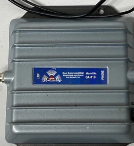 CYFRE TECH Dual Band CA-819 Car Amplifier Manufactured License Under Motorola - Picture 1 of 5