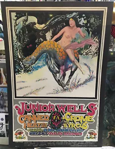 Póster de concierto Family Dog Junior Wells 1968 - Imagen 1 de 12