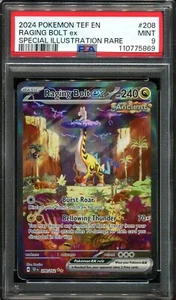 PSA 9 Raging Bolt 208/162 Temporal Forces SIR Special Illustration Rare Pokemon - Picture 1 of 1