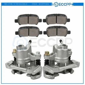 Rear Brake Calipers Brake Pads Set 6Pcs New Kit For 2005-2007 Toyota Avalon - Picture 1 of 2