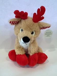Noahs Ark Baby Reindeer Plush Stuffed Animal Christmas Soft Toy New With Tags - Picture 1 of 7