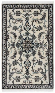 Nain hand knotted Persian carpet 140 x 85 cm-fine, oriental, carpet, rug, beige - Picture 1 of 6