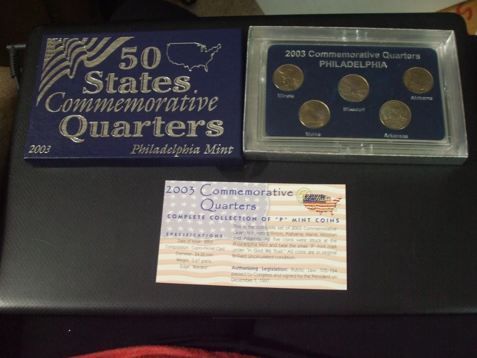 50 States Commemorative Quarters - Philadelphia Mint - 2003 - Image 1 of 1