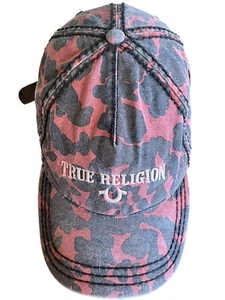 True Religion Red Camo Hat - Picture 1 of 10