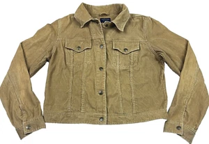 American Eagle Jacke DAMEN MEDIUM Cord Trucker Western Punkte am Ärmel - Bild 1 von 19