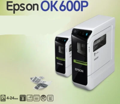 Epson Label Printer PRIFIA OK600P PC Connect Barcode QRCode 4~24mm Usb Bluetooth - Image 1 of 4