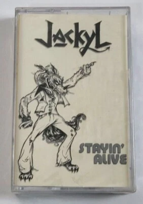JACKYL - STAYIN' ALIVE  - HARD ROCK CASSETTE - SEALED! RARE OOP! (1998) - Image 1 of 2