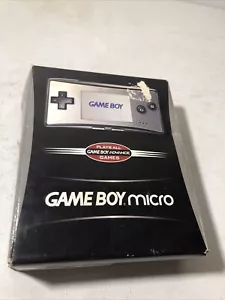 Nintendo GameBoy Micro Silber Nur Verpackung *ohne System* GBA GB Gameboy - Bild 1 von 7