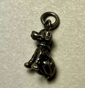 Sterling Silver Charm "Dalmation" Dog .925 - Picture 1 of 2