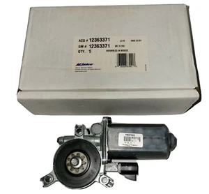 Motor Electric Front Window Regulator ACDelco GM 12363371 OEM Chevy Buick - Picture 1 of 6