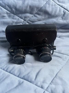 SELSI 2.5X COATED HANDS FREE SPORTS, OPERA GLASSES + Original Case - Picture 1 of 11
