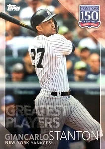 2019 TOPPS UPDATE-150 YEARS OF PROFESSIONAL BASEBALL- GIANCARLO STANTON (150-18) - Picture 1 of 1