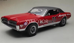 SunStar 1:18 MERCURY COUGA 1967 Racing-#21 Marty Beaulieu Diecast Model Car Toys - Picture 1 of 29