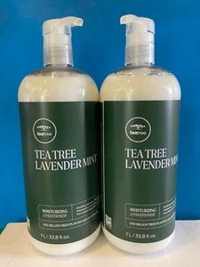 2 Paul Mitchell Tea Tree Lavender Mint Moisturizing Conditioner 33.8oz New - Picture 1 of 1