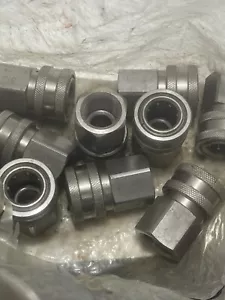 LOT OF 6 NO NAME FEMALE QUICK CONNECT HOSE COUPLING 3/8"NPT - Picture 1 of 1