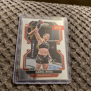2022 Panini Prizm UFC - KAROL ROSA - RC ROOKIE (#166) - Picture 1 of 1