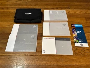 2019 Nissan Pathfinder Owners Manual With Case And Navigation OEM Free Ship - Picture 1 of 1
