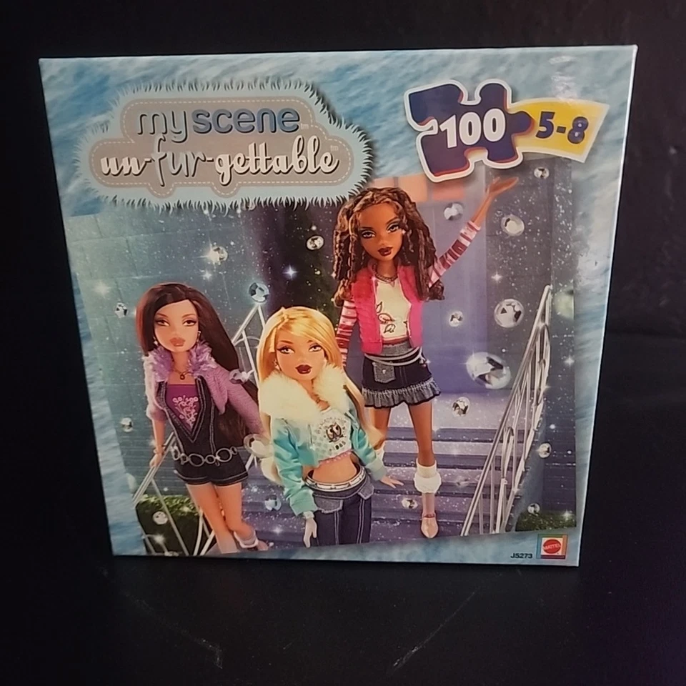 Nuevo en Paquete 2006 My Scene Barbie UN_FUR_GETTABLE Puzzle 100 Piezas Puzzle 16.5'' x 11.25 Foto 1 de 4