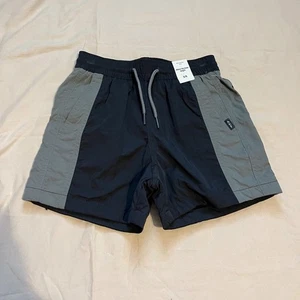 NWT Abercrombie kids Pool to Play Black and Gray Shorts Size 5/6 - Picture 1 of 7