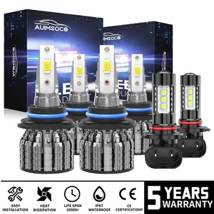 Kit de faros LED blanco súper brillante para Chevy Silverado 1500 2500 HD 2003-2006 - Imagen 1 de 20